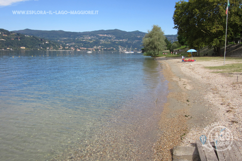 Spiaggia Lido La Noce Angera Lago Maggiore