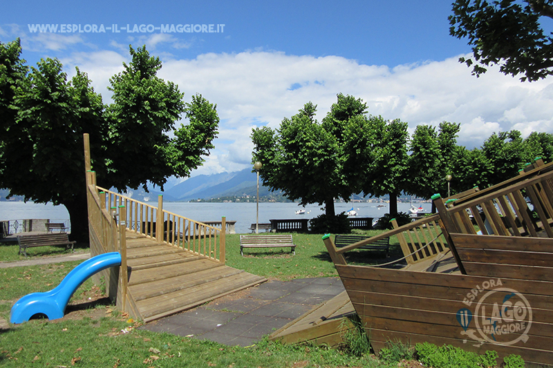 Spiaggia Cerro Laveno-Mombello Lago Maggiore