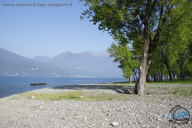 Spiaggia Parco Giona Maccagno Lago Maggiore