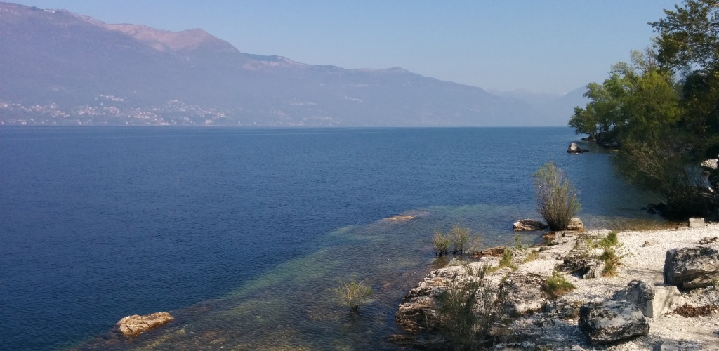 Spiaggia Le Fornaci di Caldè a Castelveccana sul Lago Maggiore